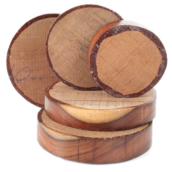 Hardwood woodturning bowl blanks kilndried and waxed