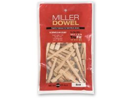 Miller Standard Dowel 1X-Walnut-Pack of 40