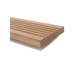 145mm x 25mm Iroko Decking Board 2400mm