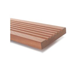 145mm x 25mm Sapele Decking Board 2400mm