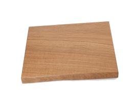 450mm x 340mm x 36mm European Oak Waney Edge Chopping Board