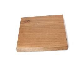 400mm x 340mm x 36mm European Oak Waney Edge Chopping Board