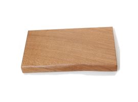 440mm x 230mm x 36mm European Oak Waney Edge Chopping Board