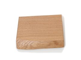 270mm x 220mm x 40mm European Oak Waney Edge Chopping Board