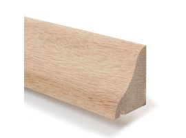 60mm x 46mm European Oak Weather Bar 1 Metre Long