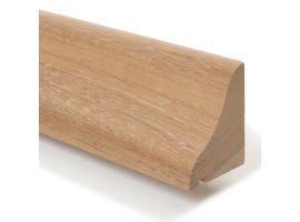 60mm x 46mm Iroko Weather Bar 1 Metre Long
