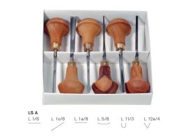 Set  of 6 Pfeil Linoleum and Block cutters PF-LSA
