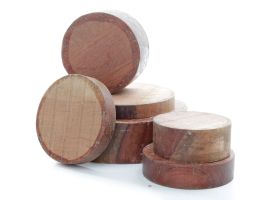 Bubinga Circular Blank 50mm x 254mm