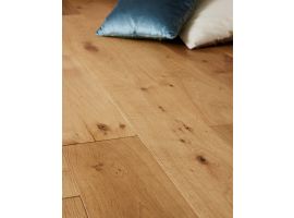 Rome Oak Brushed and Matt Lacquered Engineered Flooring 190mm wide x 14mm thick