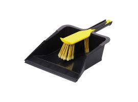 Timco Bulldozer Heavy Duty Dustpan & Brush Set