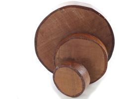 Iroko Bowl Blank 64mm