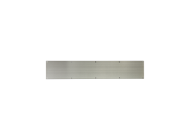 Deanta Door Kick Plate Satin Stainless Steel 150mmx 650mm x 1.2mm