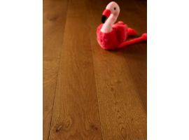 Milan Oak Brushed and Smoked Engineered Flooring 190mm wide x 20mm thick
