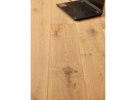 Milan Oak Raw Matt Lacquered Engineered Flooring 190mm wide x 20mm thick