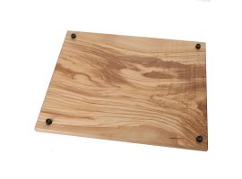 415mm x 320mm x 20mm Spanish Olivewood Chopping Board 