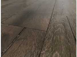 Signature Oak Dark Smoked Engineered Flooring 190mm wide x 20mm thick