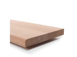 Sapele Window Board - Pencil Round
