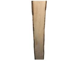 200mm x 32mm Waney Edge Rippled Sycamore 1495mm