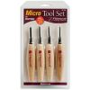 Flexcut 60 Deg. Parting Micro Tool Set