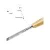 Pfeil Straight Single Bevel Chisel 1E