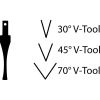 SK760 Flexcut #11 x 1/2" x 60 Soft V-Tool