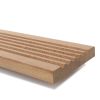 145mm x 25mm Iroko Decking Board 2400mm