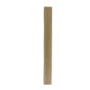 60mm x 60mm Planed All Round Rippled Ash 600mm Long