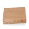 270mm x 220mm x 40mm European Oak Waney Edge Chopping Board