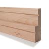 Beech 20mm Square & Grooved Skirting Board & Architrave