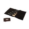 Narex 5 Pocket Leather Tool Roll