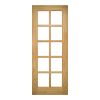 Deanta Bristol Unfinished Oak Bevelled Glaze Door