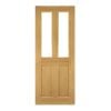 Deanta Bury Prefinished Oak Bevelled Glaze Door