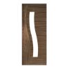 Deanta Cadiz Prefinished Walnut Glazed Door