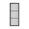 Deanta Camden Black Prefinished Glazed Door