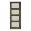 Deanta Coventry Prefinished Walnut Frosted Glaze Door