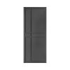 Deanta Dalston Black Prefinished Door