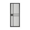 Deanta Dalston Black Prefinished Glazed Door