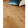 Rome Oak Brushed and Matt Lacquered Engineered Flooring 190mm wide x 14mm thick Sample