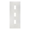 Deanta Ely White Primed Glazed (3L) Door