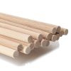 Fluted Mixed Hardwood Dowels