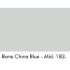 Bone China Blue Mid