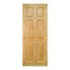 Deanta Oxford Prefinished Oak Door