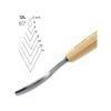 Pfeil Long Bent V-Gouge 60° No 12L