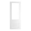 Deanta Sandringham White Primed Bevelled Glaze Door