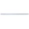 Satin Chrome Steel Rule 24� / 600mm