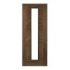 Deanta Seville Prefinished Walnut Glazed 1L Door