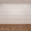 Deanta - Shaker White Primed Wall Panelling