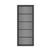 Deanta Shoreditch Black Prefinished Tinted Glaze Door