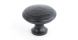 From The Anvil Black Beaten Cupboard Knob - Large
