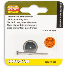 Proxxon Diamond Cutting Disc - 20mm 